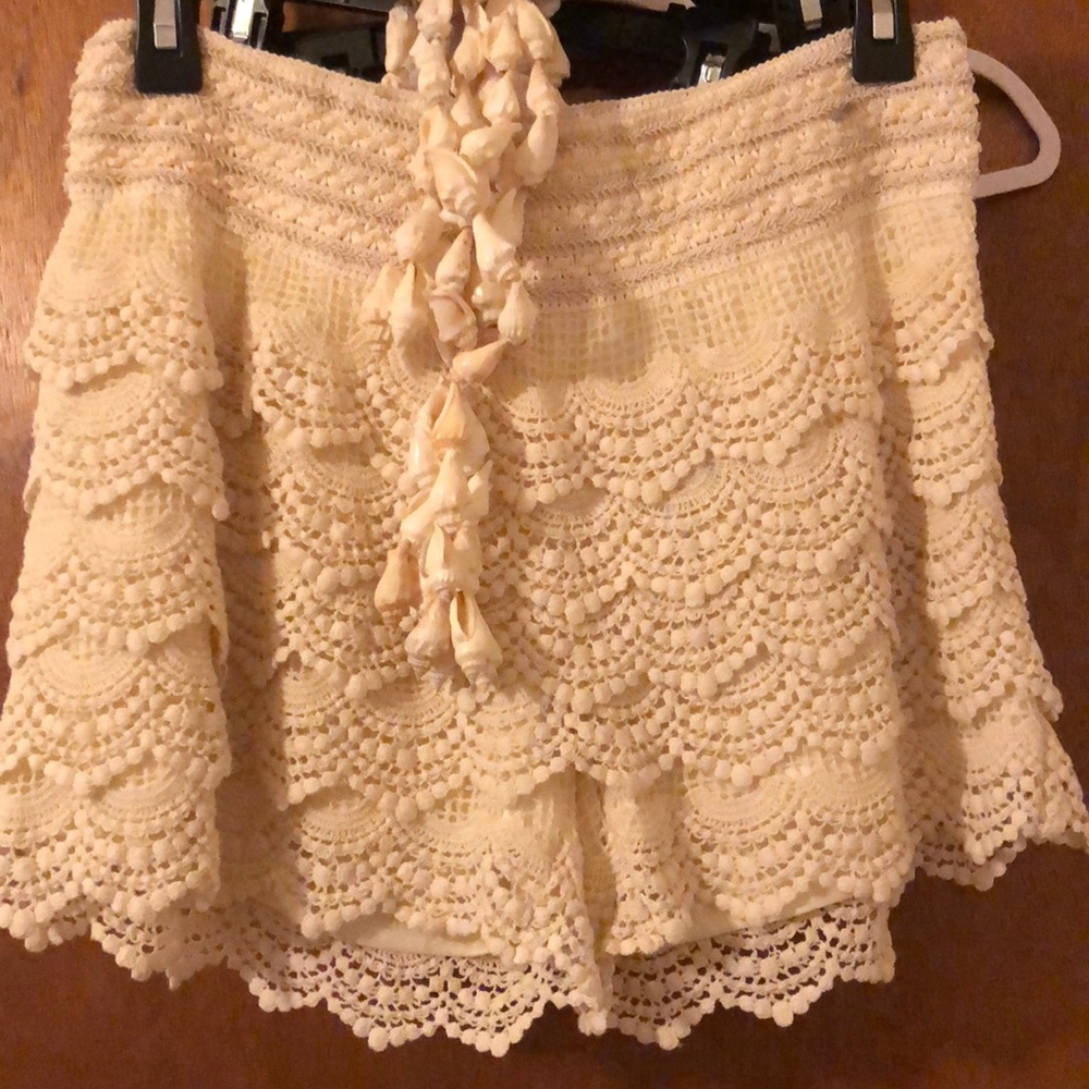 Adorable cotton embroidered SKORT